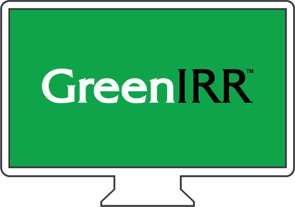 GreenIRR running on a desktop computer